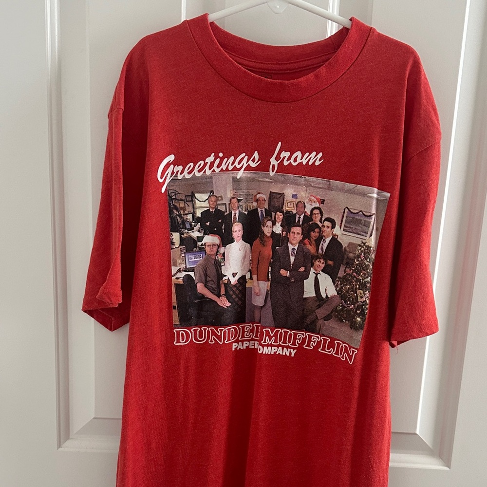 Red “The Office” Holiday T-Shirt